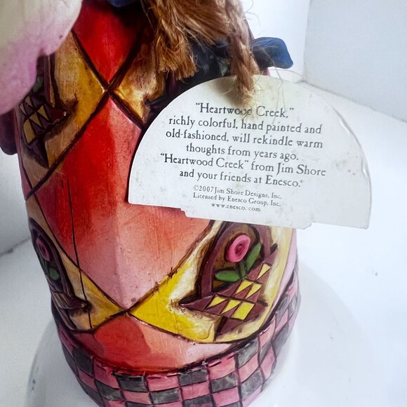 Jim Shore 2002 Angel Of Persistence Heartwood Creek Figurine Hand-Painted - Picture 6 of 11